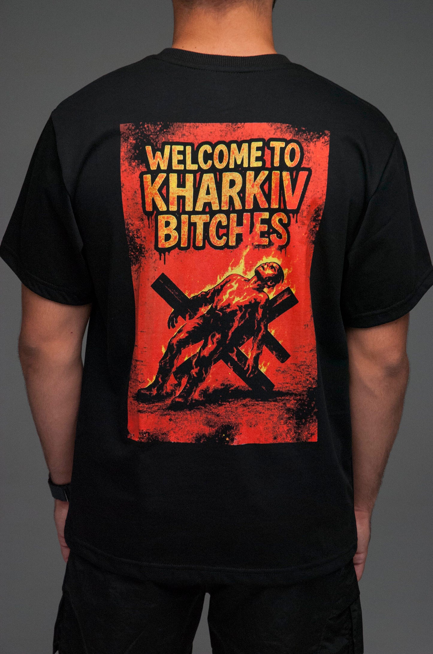 T-shirt GOOD BOYS CLUB «WELCOME TO KHARKIV BITCHES»