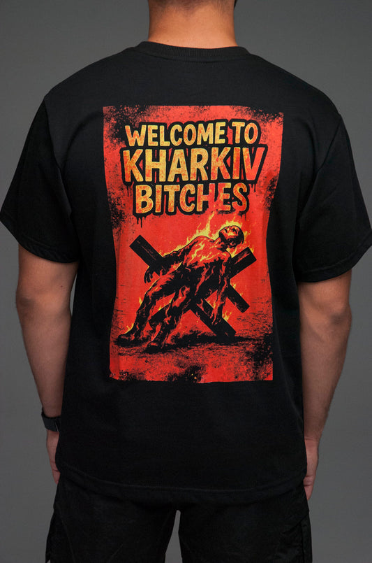 T-shirt GOOD BOYS CLUB «WELCOME TO KHARKIV BITCHES»
