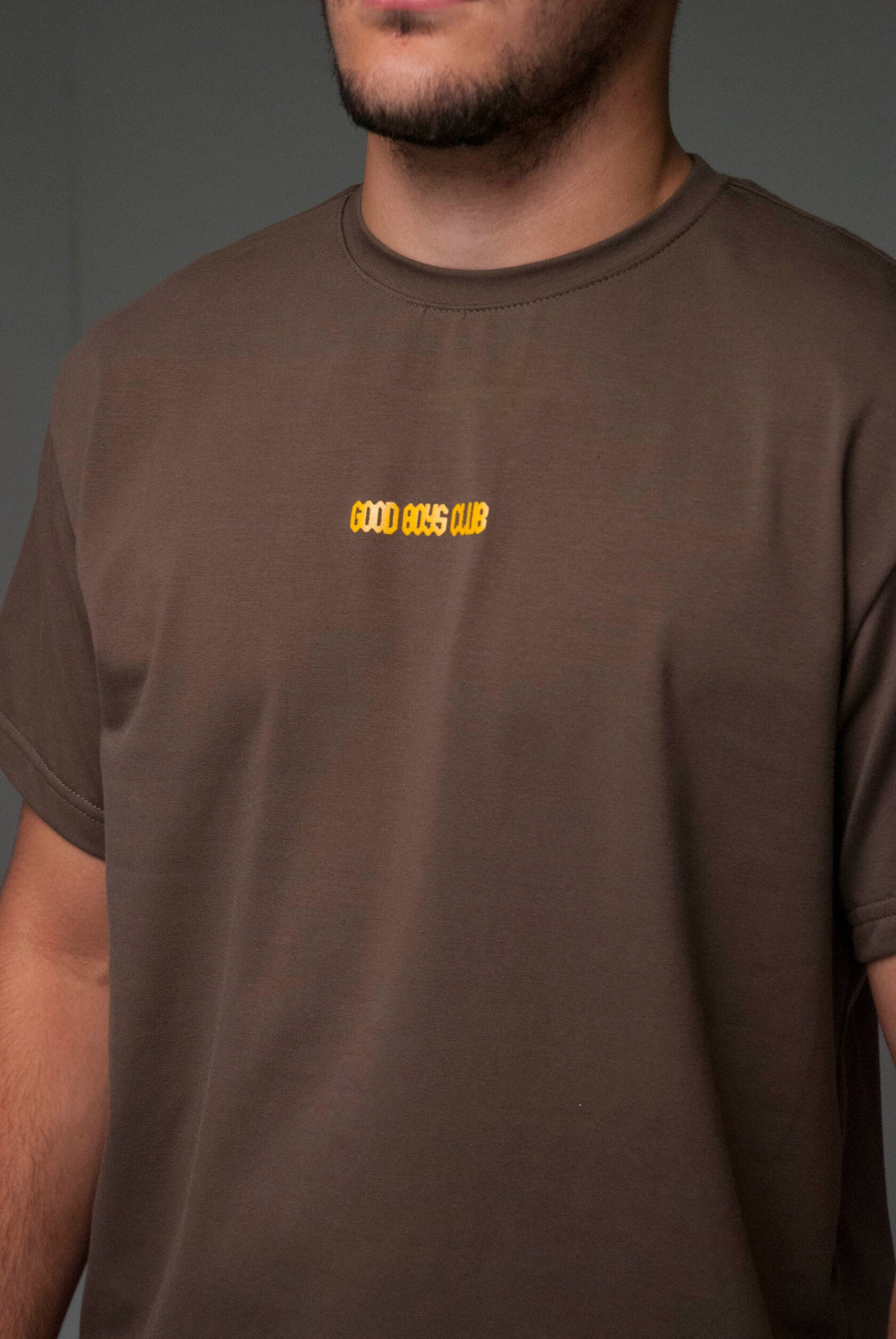 Brown Basic T-Shirt