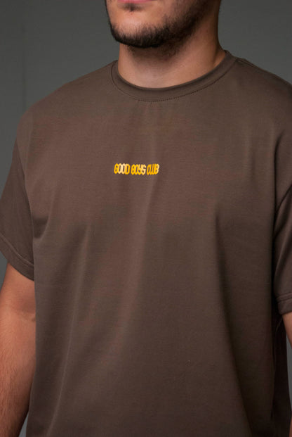 Brown Basic T-Shirt
