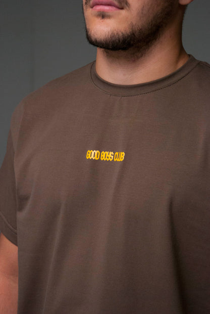 Brown Basic T-Shirt