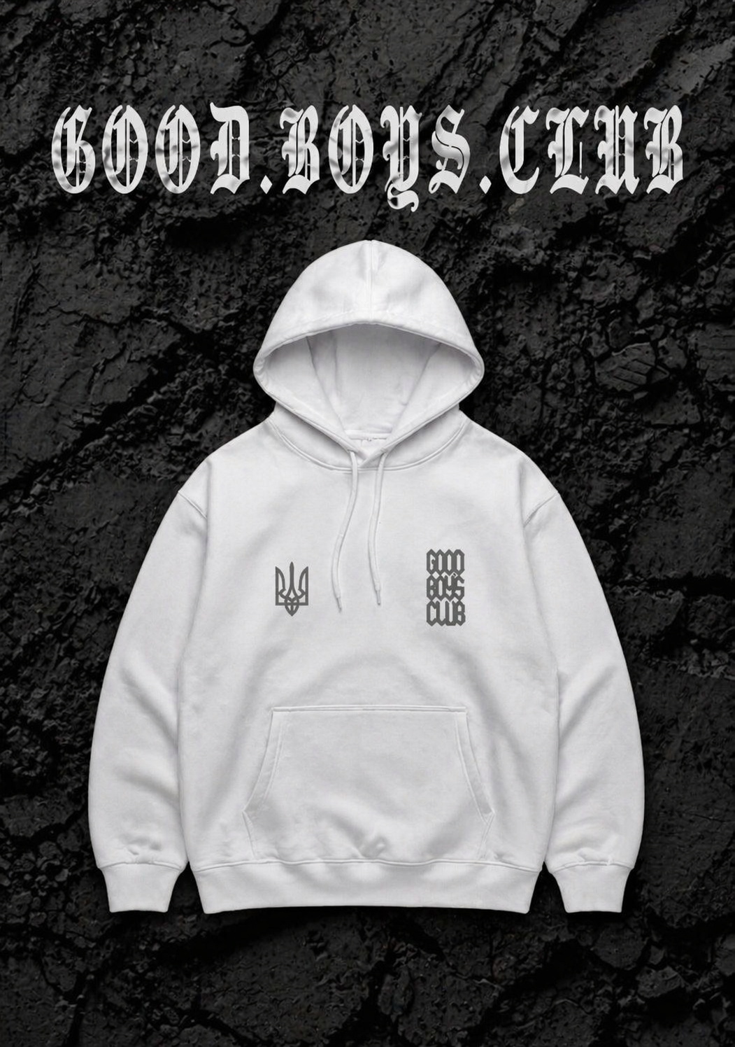 Good boys club “зіркова дівчина” hoodie white