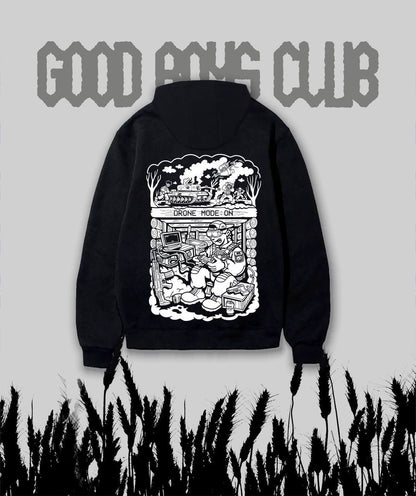 “Drone mode” hoodie