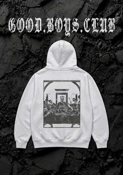 Good boys club “вечеря” hoodie white