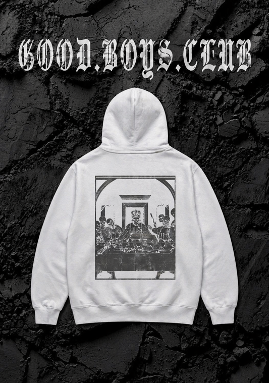 Good boys club “вечеря” hoodie white