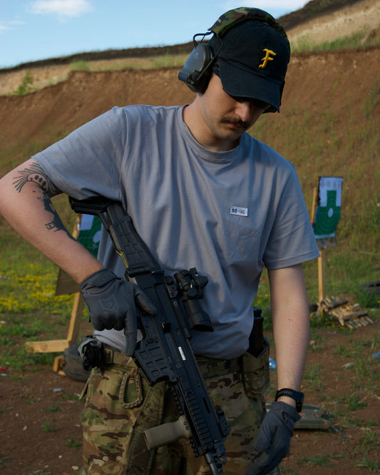 BASE T-SHIRT DROP - SAxGBC сірий