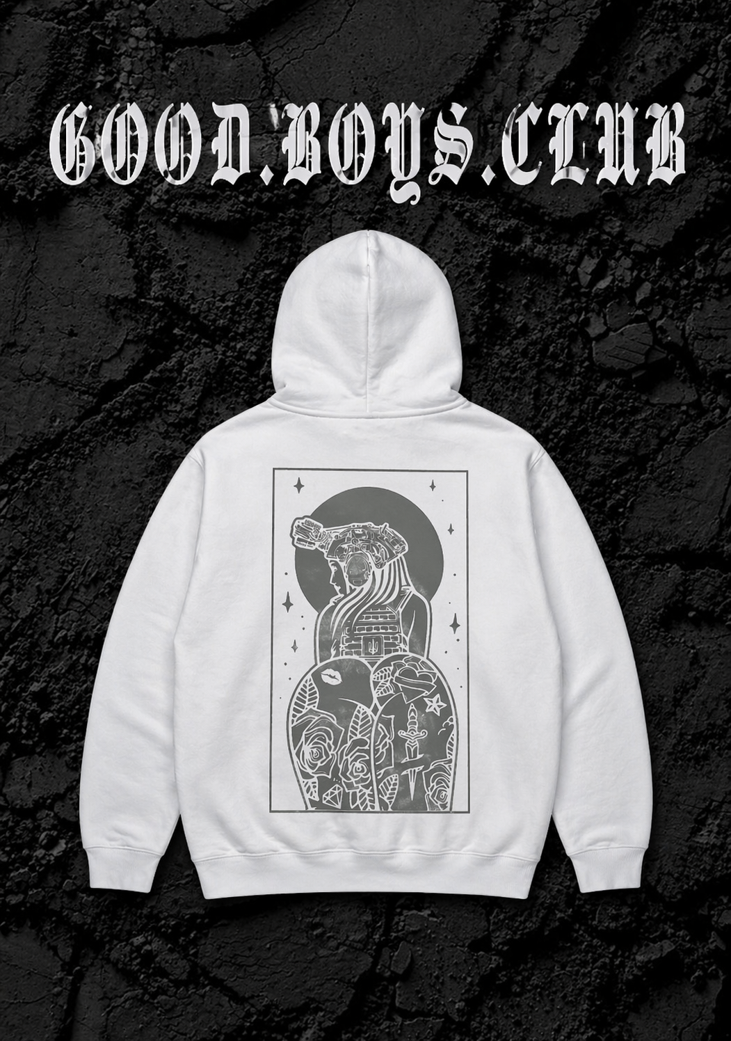 Good boys club “зіркова дівчина” hoodie white