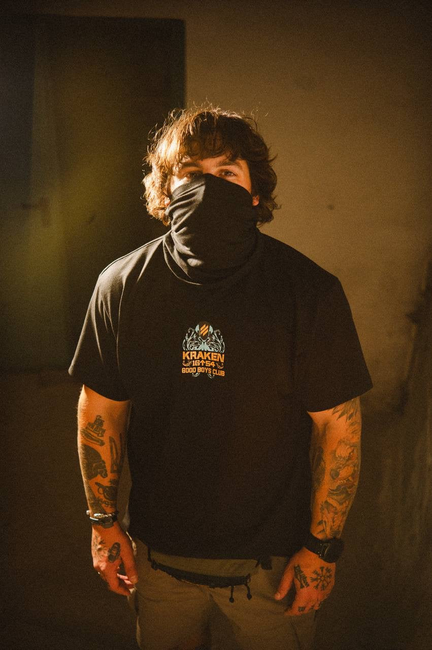 Футболка KRAKEN 1654 × Good Boys Club - black 1654