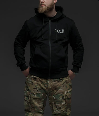 Чоловіче XCII black Zip hoodie