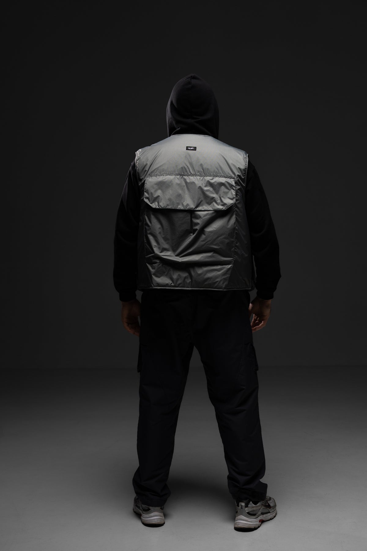 Жилетка SHADOW LINE nylon puffer vest GRAY