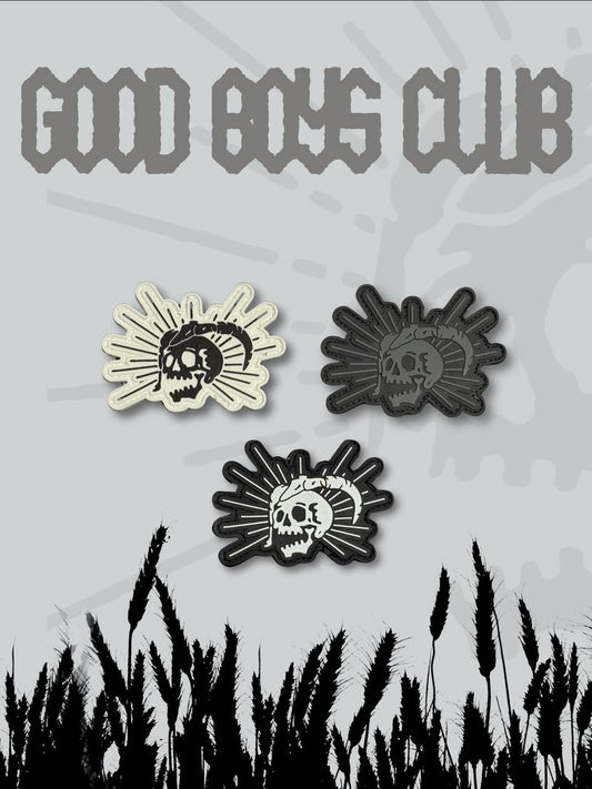 Good Boys Club «holy skull» patch чорний