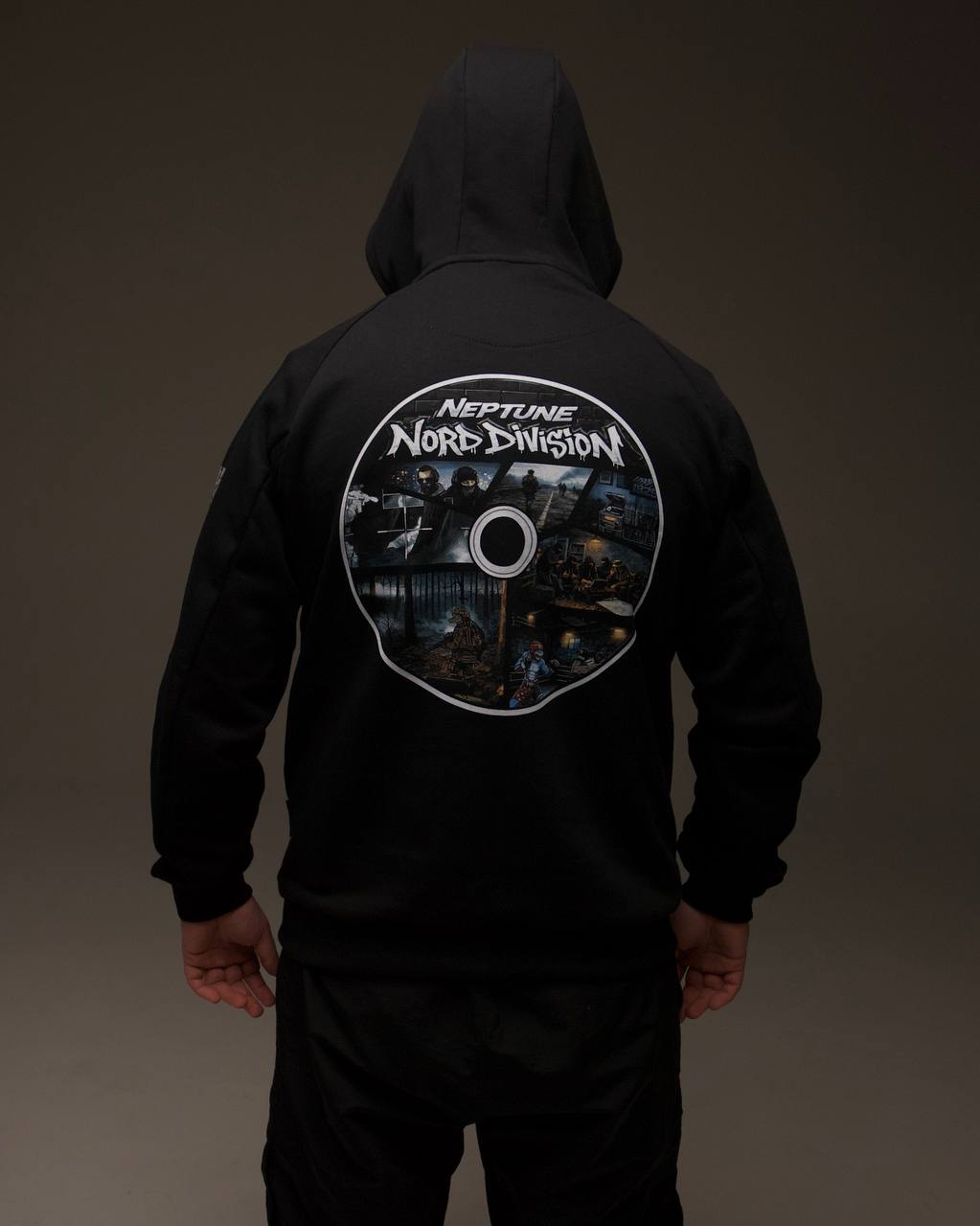 Hoodie Black NORD DIVISION
