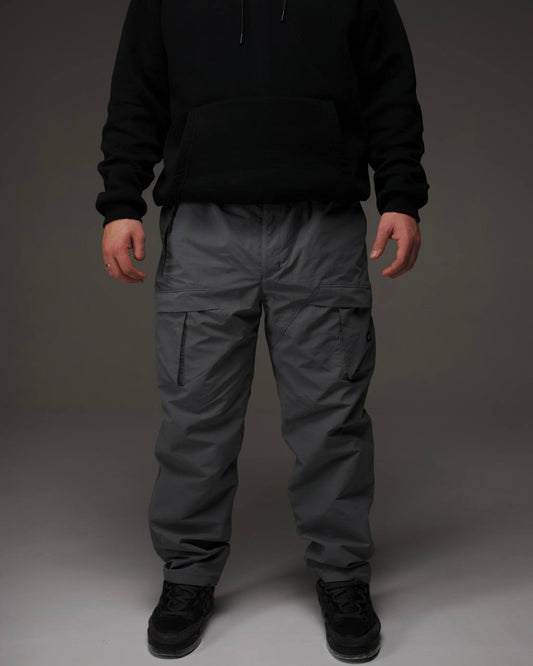 GBC nylon pants D8 колір: сірий